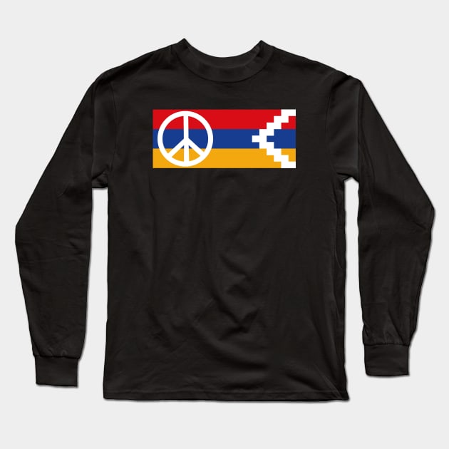 Artsakh Policy Peace & Freedom Long Sleeve T-Shirt by DiegoCarvalho